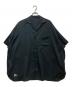 FreshService（フレッシュサービス）の古着「COOL FIBER OPEN COLLAR S/S SHIRT」｜ブラック