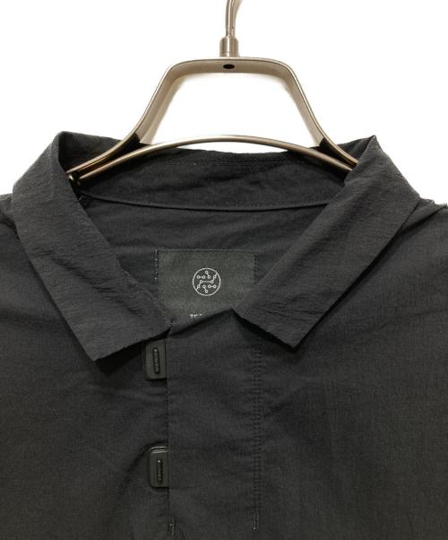 teatora（テアトラ）TEATORA (テアトラ) CAPSULESNAP POLO SHIRT DR  TT-POLO-DR ブラック サイズ:4の古着・服飾アイテム