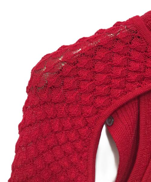 PRANK PROJECT（プランクプロジェクト）PRANK PROJECT (プランクプロジェクト) Bolero Set Combi Knit レッド サイズ:Freeの古着・服飾アイテム