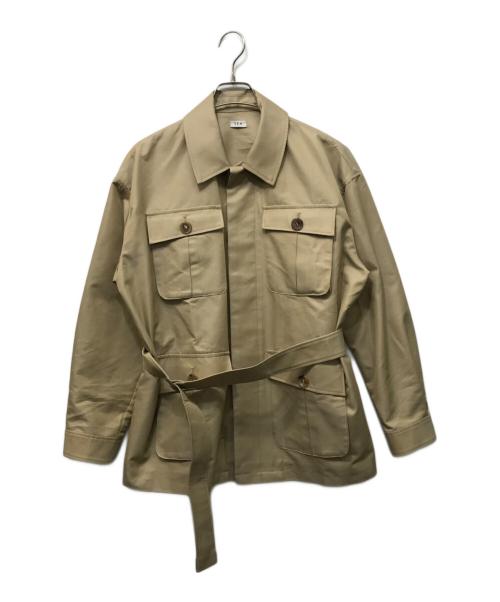 SEA（シー）SEA (シー) CHINO SAFARI JACKET ベージュ サイズ:FREEの古着・服飾アイテム