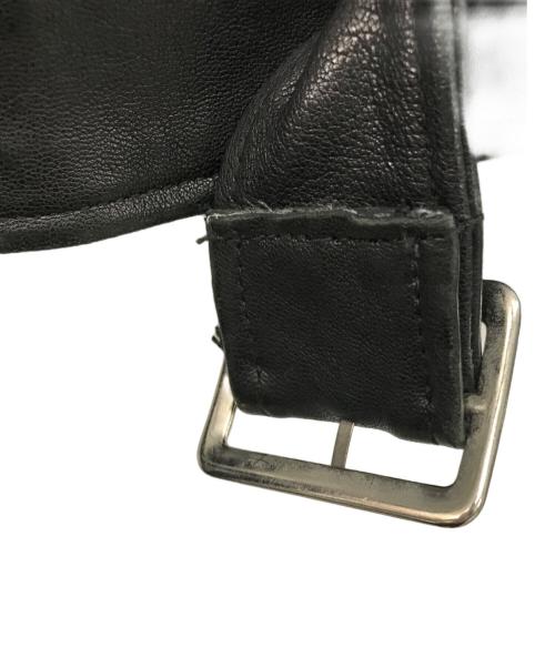 beautiful people（ビューティフルピープル）beautiful people (ビューティフルピープル) ライダースジャケット ブラック サイズ:140cmの古着・服飾アイテム