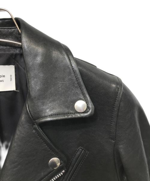 beautiful people（ビューティフルピープル）beautiful people (ビューティフルピープル) ライダースジャケット ブラック サイズ:140cmの古着・服飾アイテム