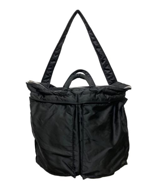 PORTER（ポーター）PORTER (ポーター) TANKER 2WAYヘルメットバッグ ブラックの古着・服飾アイテム