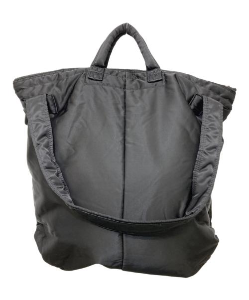 PORTER（ポーター）PORTER (ポーター) TANKER 2WAYヘルメットバッグ ブラックの古着・服飾アイテム
