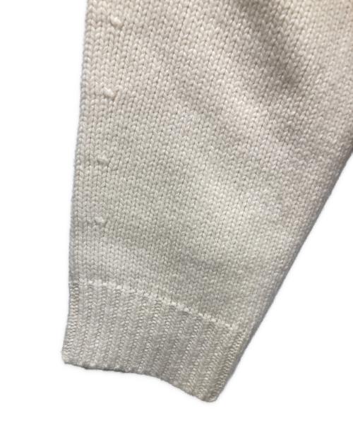 CLANE（クラネ）CLANE (クラネ) V NECK KNIT TOPS ホワイト サイズ:1の古着・服飾アイテム