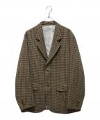 FOLLフォル）の古着「hand sewing wardrobe blazer」｜ブラウン