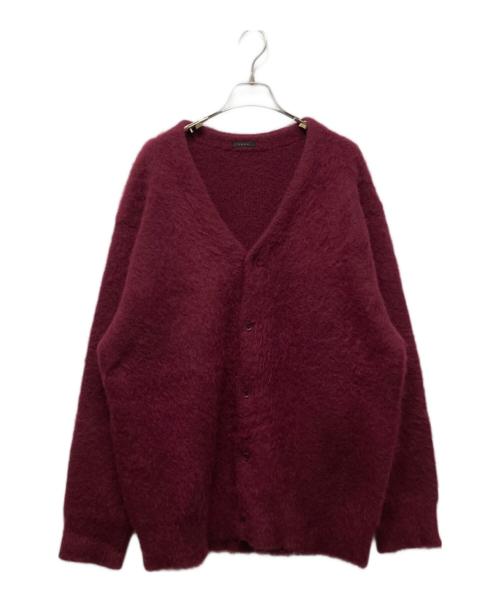 leno（リノ）LENO (リノ) MOHAIR CARDIGAN ボルドー サイズ:3の古着・服飾アイテム