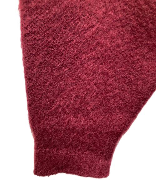 leno（リノ）LENO (リノ) MOHAIR CARDIGAN ボルドー サイズ:3の古着・服飾アイテム