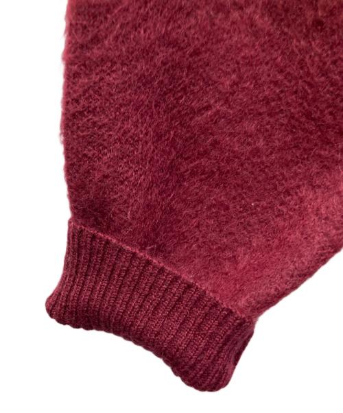 leno（リノ）LENO (リノ) MOHAIR CARDIGAN ボルドー サイズ:3の古着・服飾アイテム