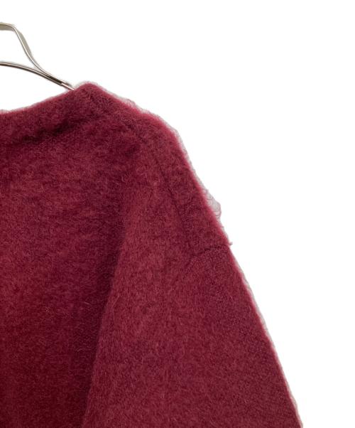 leno（リノ）LENO (リノ) MOHAIR CARDIGAN ボルドー サイズ:3の古着・服飾アイテム