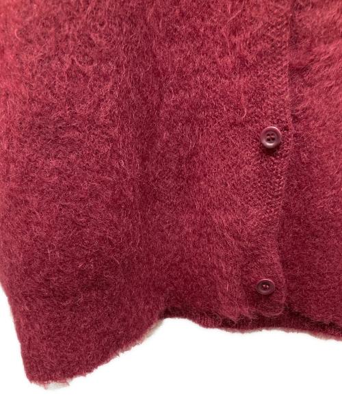 leno（リノ）LENO (リノ) MOHAIR CARDIGAN ボルドー サイズ:3の古着・服飾アイテム