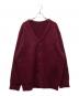 LENO（リノ）の古着「MOHAIR CARDIGAN」｜ボルドー