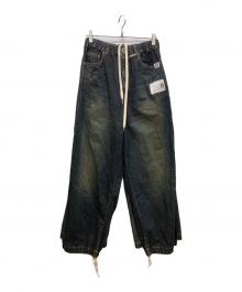 MIHARA YASUHIRO（ミハラヤスヒロ）の古着「FOUR LEGS PANTS」｜インディゴ