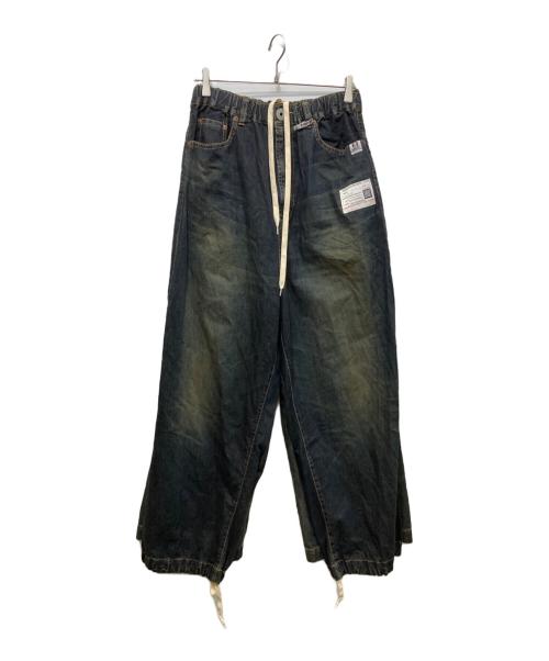 MIHARA YASUHIRO（ミハラヤスヒロ）MIHARA YASUHIRO (ミハラヤスヒロ) FOUR LEGS PANTS インディゴ サイズ:44の古着・服飾アイテム