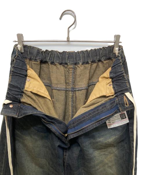 MIHARA YASUHIRO（ミハラヤスヒロ）MIHARA YASUHIRO (ミハラヤスヒロ) FOUR LEGS PANTS インディゴ サイズ:44の古着・服飾アイテム