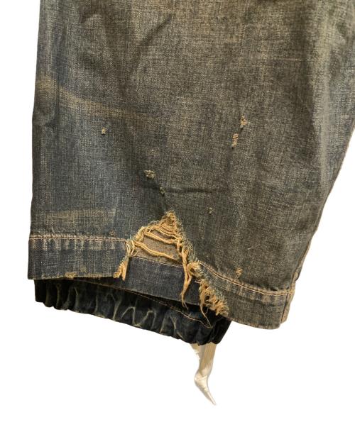 MIHARA YASUHIRO（ミハラヤスヒロ）MIHARA YASUHIRO (ミハラヤスヒロ) FOUR LEGS PANTS インディゴ サイズ:44の古着・服飾アイテム