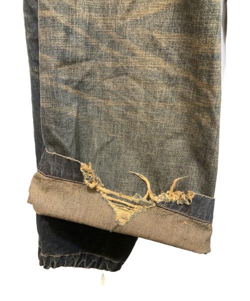 MIHARA YASUHIRO（ミハラヤスヒロ）MIHARA YASUHIRO (ミハラヤスヒロ) FOUR LEGS PANTS インディゴ サイズ:44の古着・服飾アイテム