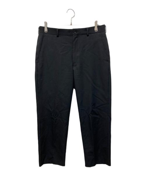 COMME des GARCONS HOMME PLUS（コムデギャルソンオムプリュス）COMME des GARCONS HOMME PLUS (コムデギャルソンオムプリュス) スリムスラックス ブラック サイズ:Mの古着・服飾アイテム