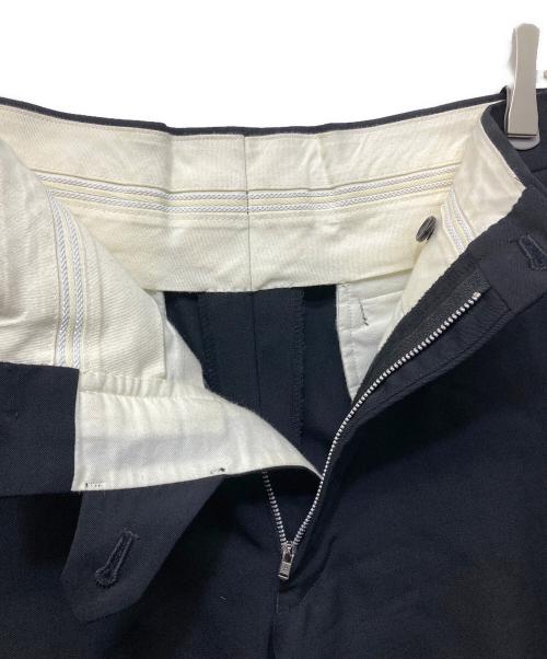 COMME des GARCONS HOMME PLUS（コムデギャルソンオムプリュス）COMME des GARCONS HOMME PLUS (コムデギャルソンオムプリュス) スリムスラックス ブラック サイズ:Mの古着・服飾アイテム