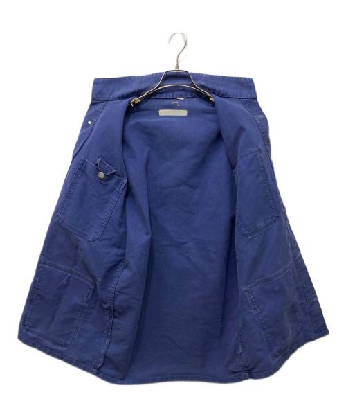 MILITARY（ミリタリー）MILITARY (ミリタリー) モールスキンワークジャケット ネイビー サイズ:不明の古着・服飾アイテム
