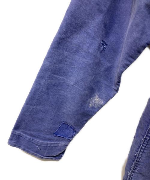MILITARY（ミリタリー）MILITARY (ミリタリー) モールスキンワークジャケット ネイビー サイズ:不明の古着・服飾アイテム