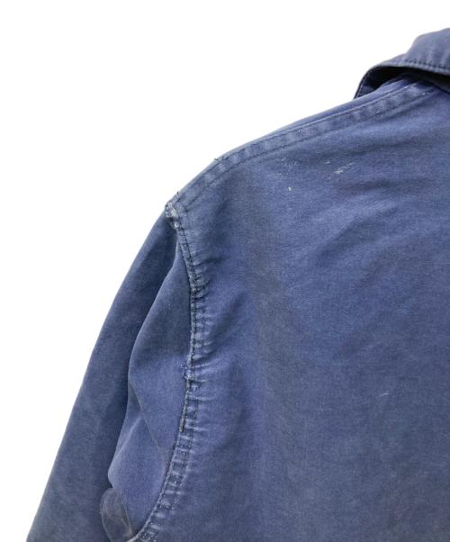 MILITARY（ミリタリー）MILITARY (ミリタリー) モールスキンワークジャケット ネイビー サイズ:不明の古着・服飾アイテム