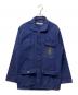 MILITARY（ミリタリー）の古着「モールスキンワークジャケット」｜ネイビー
