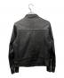 Schott (ショット) FREAK'S STORE (フリークスストア) 別注セミダブル ライダースジャケット ブラック サイズ:M：35000円