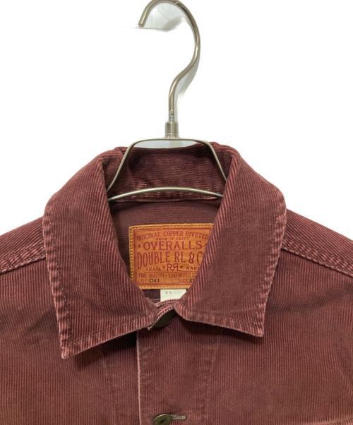 RRL（ダブルアールエル）RRL (ダブルアールエル) カウボーイコーデュロイジャケット ブラウン サイズ:XSの古着・服飾アイテム