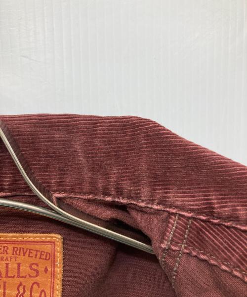 RRL（ダブルアールエル）RRL (ダブルアールエル) カウボーイコーデュロイジャケット ブラウン サイズ:XSの古着・服飾アイテム
