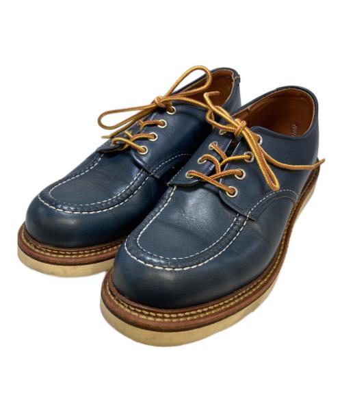 RED WING（レッドウィング）RED WING (レッドウィング) ワークオックスフォードモックトゥ ローカット シューズ ネイビー サイズ: 8 1/2Dの古着・服飾アイテム