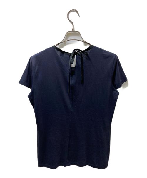 LOUIS VUITTON（ルイ ヴィトン）LOUIS VUITTON (ルイ ヴィトン) ボール装飾カットソー ネイビー サイズ:Lの古着・服飾アイテム