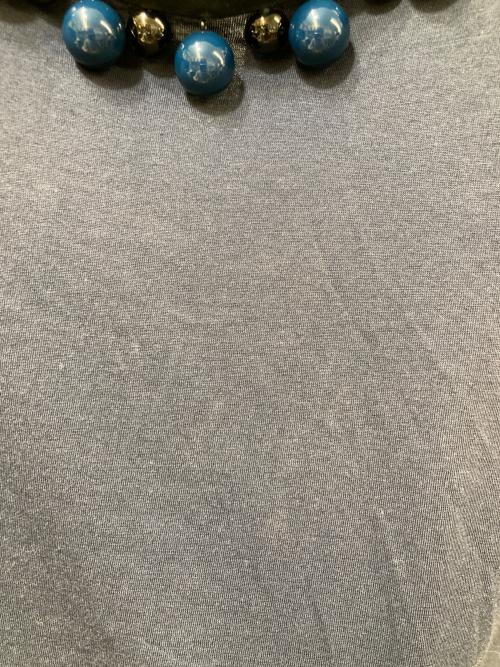 LOUIS VUITTON（ルイ ヴィトン）LOUIS VUITTON (ルイ ヴィトン) ボール装飾カットソー ネイビー サイズ:Lの古着・服飾アイテム