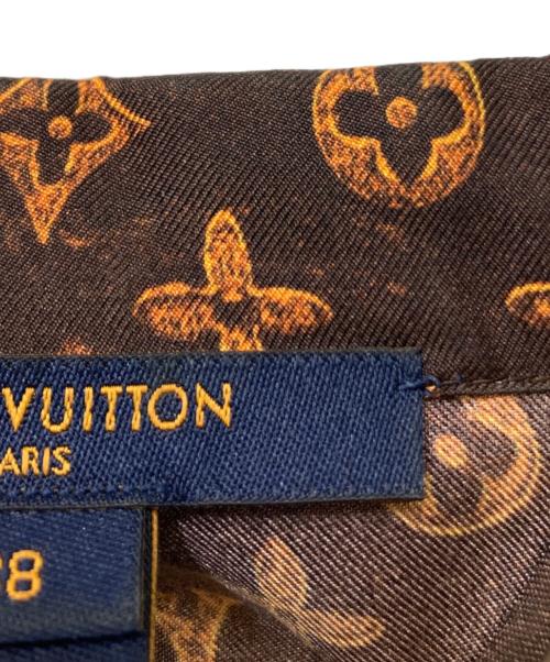 LOUIS VUITTON（ルイ ヴィトン）LOUIS VUITTON (ルイ ヴィトン) キャットグラム LV シャツ パジャマ ブラウン サイズ:38の古着・服飾アイテム