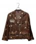 LOUIS VUITTON（ルイ ヴィトン）の古着「キャットグラム LV シャツ パジャマ」｜ブラウン