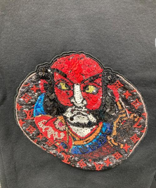 LOUIS VUITTON（ルイ ヴィトン）LOUIS VUITTON (ルイ ヴィトン) 達磨 歌舞伎 パーカー ブラック サイズ:Mの古着・服飾アイテム