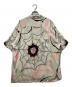 WACKO MARIA (ワコマリア) WOLF'S HEAD (ウルフズヘッド) スパイダーアロハシャツ ホワイト サイズ:L：14000円