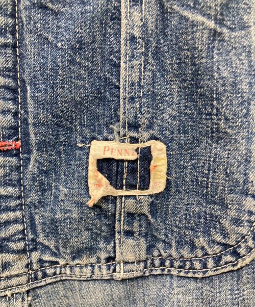 PAY DAY（ペイデイ）PAY DAY (ペイデイ) 50’S デニムオーバーオール インディゴ サイズ:不明の古着・服飾アイテム