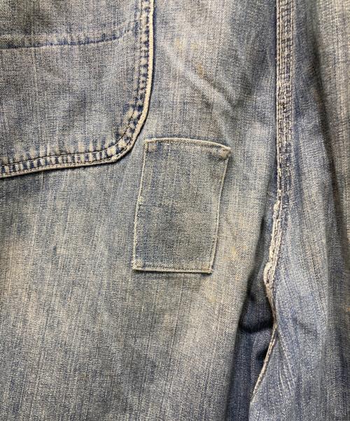PAY DAY（ペイデイ）PAY DAY (ペイデイ) 50’S デニムオーバーオール インディゴ サイズ:不明の古着・服飾アイテム