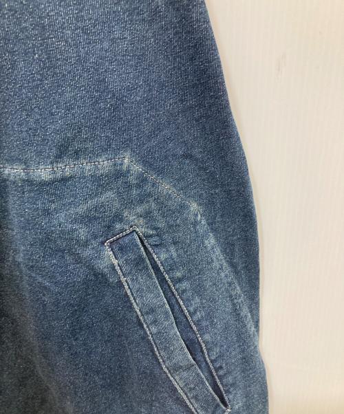 RRL（ダブルアールエル）RRL (ダブルアールエル) インディゴスウェットサルベージパーカー インディゴ サイズ:XLの古着・服飾アイテム