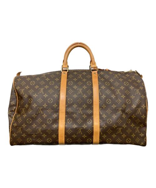 LOUIS VUITTON（ルイ ヴィトン）LOUIS VUITTON (ルイ ヴィトン) トラベルバッグ ブラウンの古着・服飾アイテム