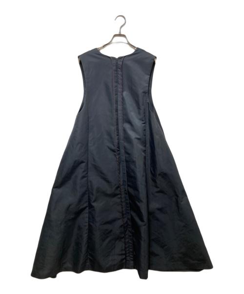 machatt（マチャット）machatt (マチャット) ナイロンツイルドレス ブラック サイズ:Freeの古着・服飾アイテム