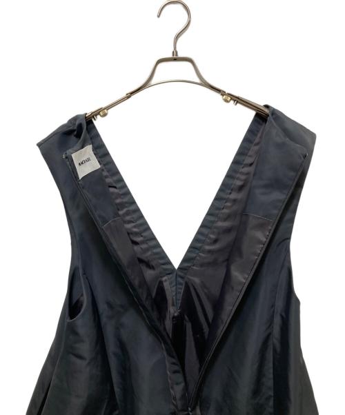 machatt（マチャット）machatt (マチャット) ナイロンツイルドレス ブラック サイズ:Freeの古着・服飾アイテム