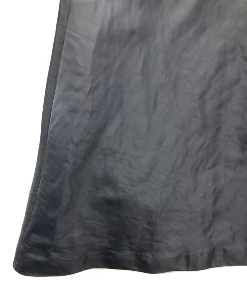 machatt（マチャット）machatt (マチャット) ナイロンツイルドレス ブラック サイズ:Freeの古着・服飾アイテム