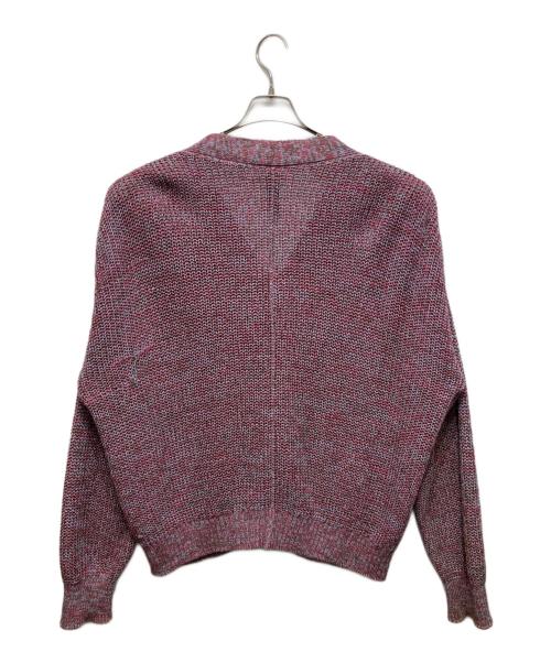 SHINYA KOZUKA（シンヤコズカ）SHINYA KOZUKA (シンヤコズカ) コットンニットカーディガン レッド サイズ:SIZE ONEの古着・服飾アイテム