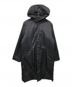 Y's for livingワイズフォーリビング）の古着「ボアライナーフーデッドコート」｜ブラック