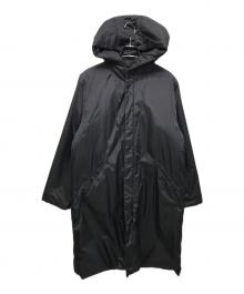 Y's for living（ワイズフォーリビング）の古着「ボアライナーフーデッドコート」｜ブラック