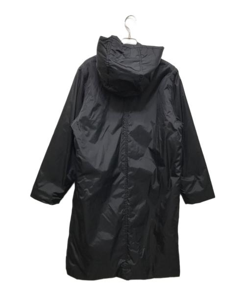 Y's for living（ワイズフォーリビング）Y'S for living (ワイズフォーリビング) ボアライナーフーデッドコート ブラック サイズ:Mの古着・服飾アイテム