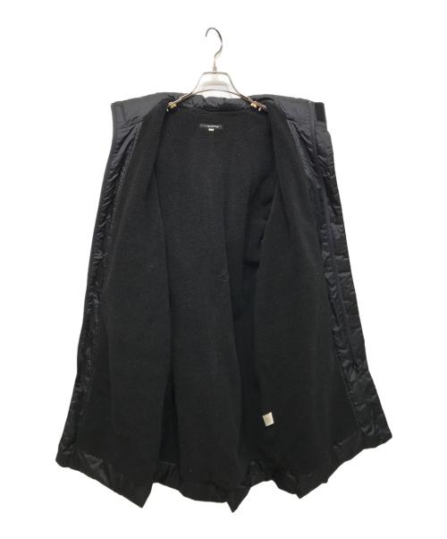 Y's for living（ワイズフォーリビング）Y'S for living (ワイズフォーリビング) ボアライナーフーデッドコート ブラック サイズ:Mの古着・服飾アイテム