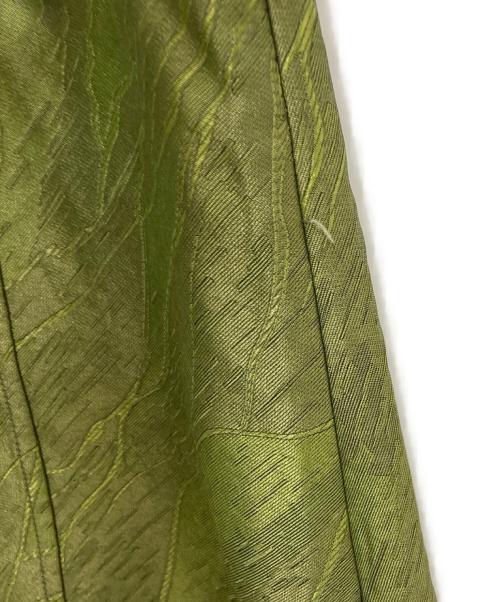 GANNI（ガニー）Ganni (ガニー) ジャガードワンピース オリーブ サイズ:34の古着・服飾アイテム